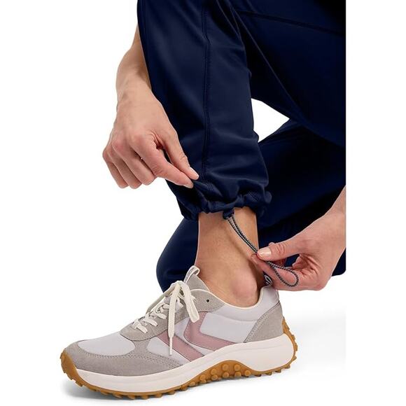 New Cherokee Infinity Woman's size XS Extra Small Navy Blue Scrubs Comfort Work! - Picture 5 of 6